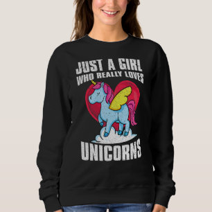 Magical Animal Girls Fantasy Fairy Tale Uni Sweatshirt