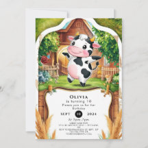 Magical Barnyard Cow Birthday