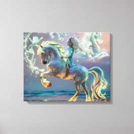 Magical Beach Ride Leinwanddruck