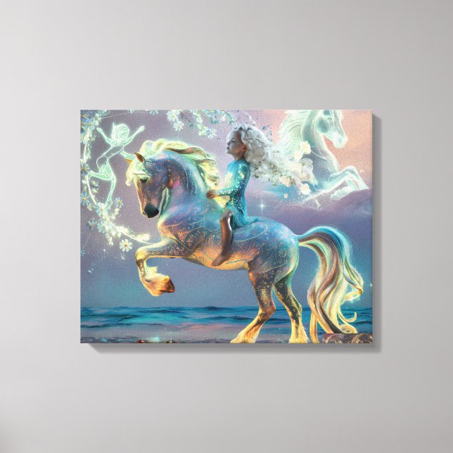 Magical Beach Ride Leinwanddruck (Vorderseite)