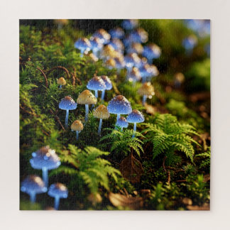 Magical Bioluminescent Fungi - Deep Forest