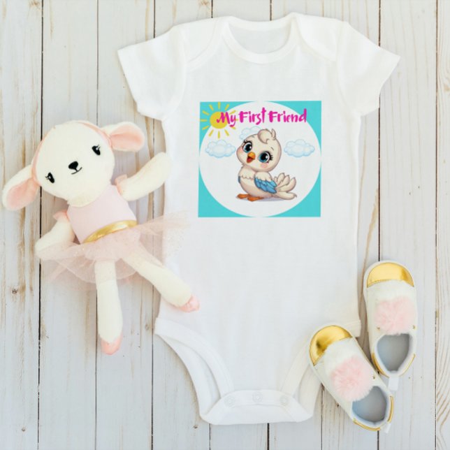 Magical Bird Baby Bodysuit – Cute Infant Bodysuit  Baby Strampler (Von Creator hochgeladen)