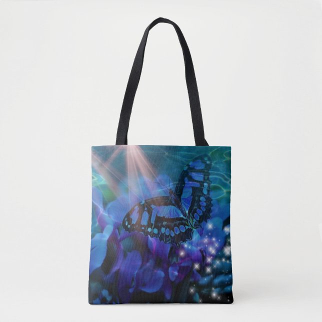 Magical Blue Butterfly Tasche (Vorderseite)