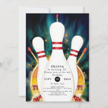 Magical Boho Game Bowling Birthday