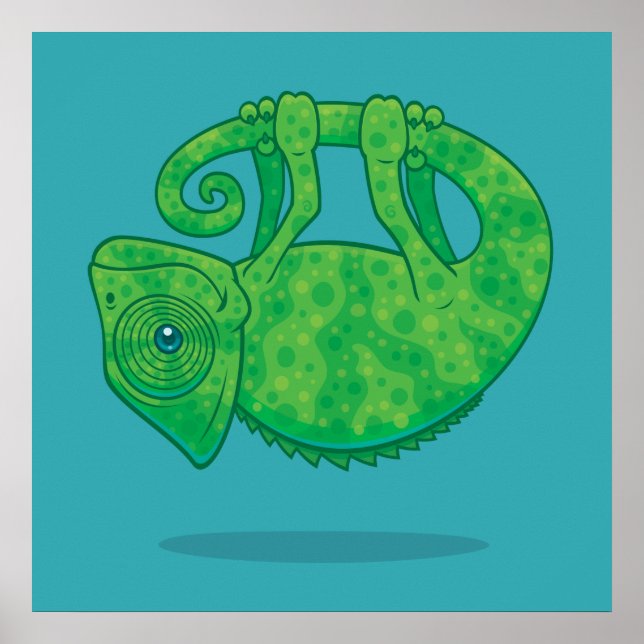 Magical Chameleon Poster (Vorne)