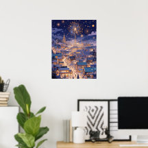 Magical Christmas City Fireworks Night