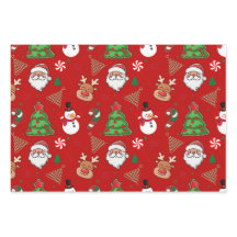 Magical Christmas – Santa, Reindeer & Snowflakes