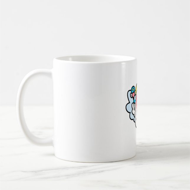 Magical Chubby Bird Cody Super - Angel Bird Kaffeetasse (Links)