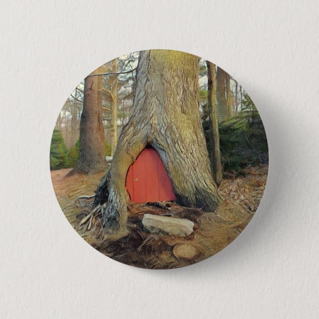 Magical Elf House Button (Vorderseite)