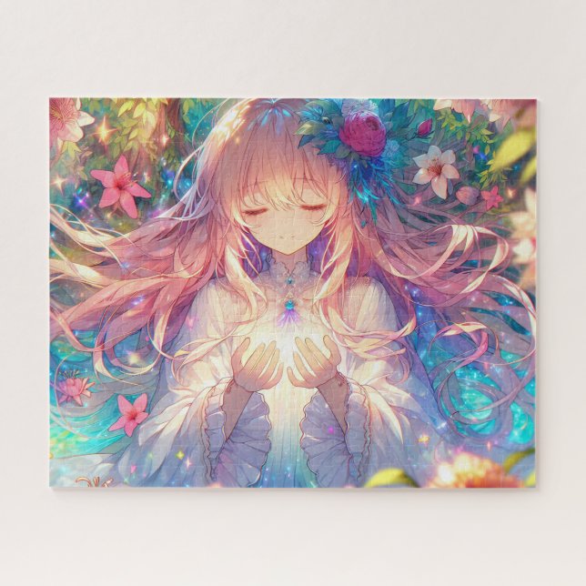 Magical Ethereal Anime Girl (Horizontal)
