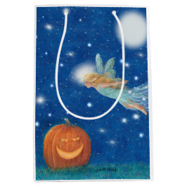 Magical Fairy and Jack O'Lantern Halloween party Mittlere Geschenktüte