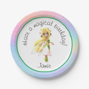 Magical Fairy Birthday Party Paper Teller