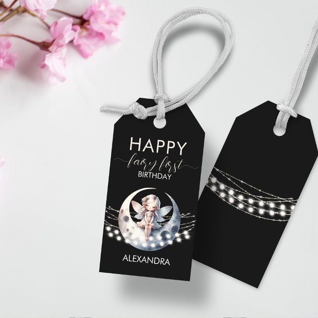 Magical Fairy First Girl Happy Birthday Geschenkanhänger (Von Creator hochgeladen)