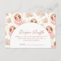 Magical Fairy Garden Baby Shower Diapper Raffle