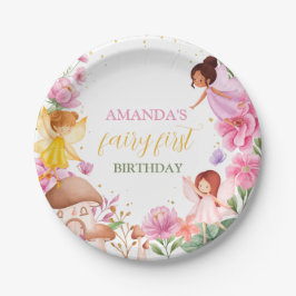 Magical Fairy Princess Birthday Pappteller