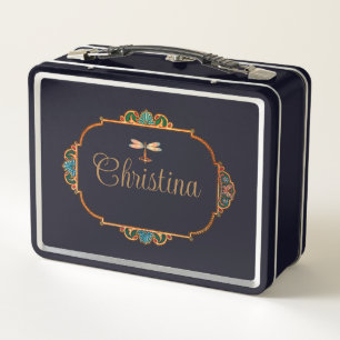 Magical Fairy Tale Fantasy Personalisiert Metall Brotdose