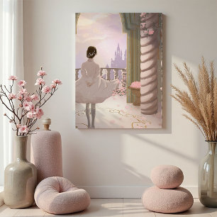 Magical Fairy Tale Palace Leinwand