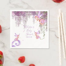 Magical Fairy Theme Paper Napkin