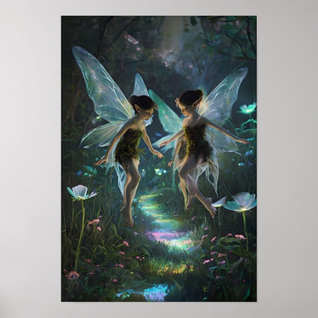 Magical Fairy Wall Art Poster (Vorne)