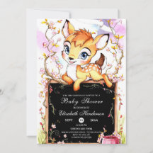 Magical Fawn Baby Dusche