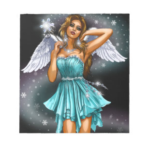 Magical Female Fairy Notizblock