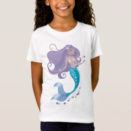 Magical Girls Shirt Schöne Meerjungfrau Prinzessin