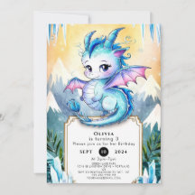 Magical Happy Dragon Birthday