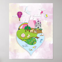 Magical Imagination Island Poster (kein Text)