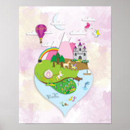 Magical Imagination Island Poster (kein Text)
