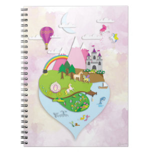 Magical Imaging Island Notebook Notizblock