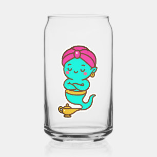 Magical Kawaii Djinn - Neon Spirit Dosenglas