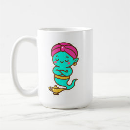 Magical Kawaii Djinn - Neon Spirit Kaffeetasse