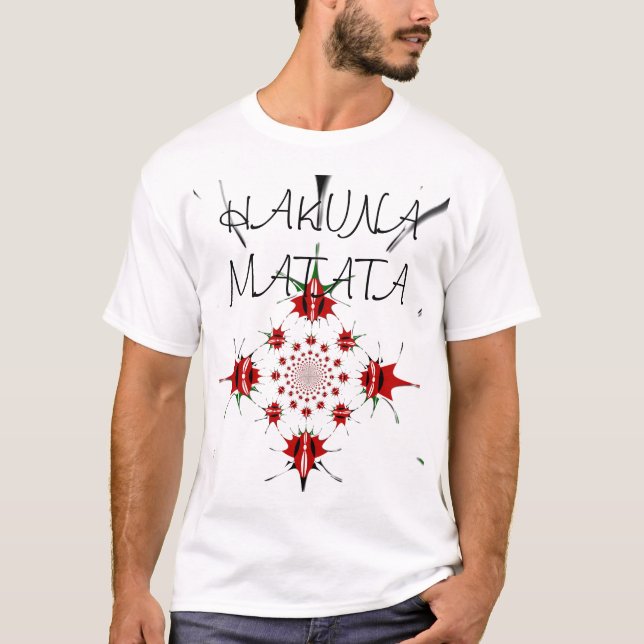 Magical Kenya: Embrace Kultur Kaleidoscope 🇰 🇪. T-Shirt (Vorderseite)