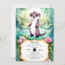 Magical Kids Otter Birthday