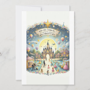 "Magical Kingdom Birthday Celebration" Einladung