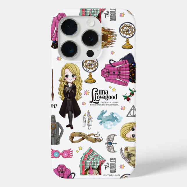 Magical Luna Lovegood Watercolor Case-Mate iPhone Hülle (Rückseite)