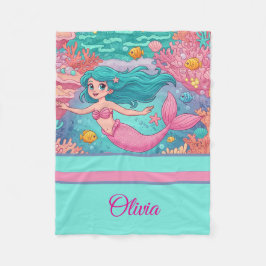 Magical Mermaid Blanket Fleecedecke