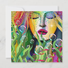 Magical Mermaid Feiertagskarte