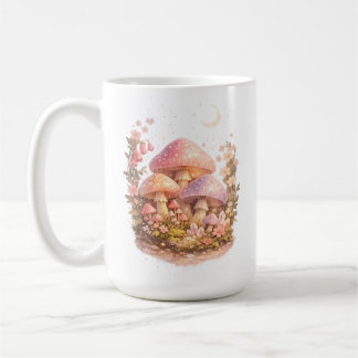 Magical Mushrooms Pastel Fairy Cottagecore Vibes Kaffeetasse