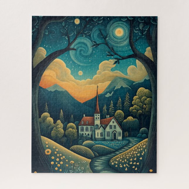 Magical Nordic Town Hall (Vertikal)