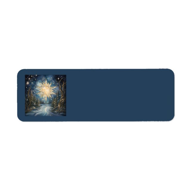 Magical North Star Address Labels (Vorne)