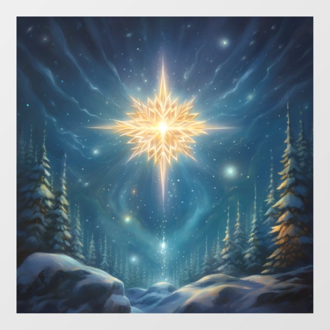 Magical North Star Window Cloning Fensteraufkleber (Blatt)
