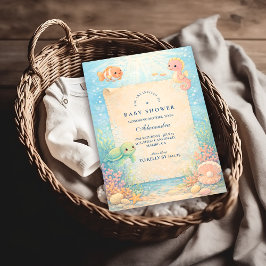 Magical Ocean Nursery Baby Shower Einladung