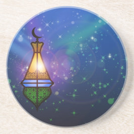 Magical Oriental Lantern - Sandstone Untersetzer
