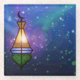 Magical Oriental Lantern - Untersetzer aus Glas