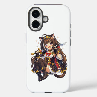 Magical Pastel Anime Girl – Cute Fantasy Design iPhone 16 Hülle