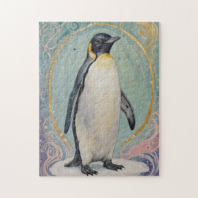 Magical Pastel Penguin (Vertikal)