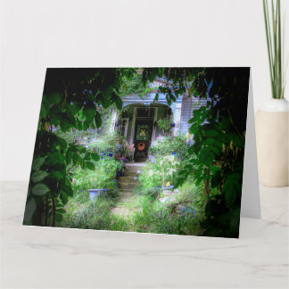 MAGICAL PORCH Jumbo Greeting Card Karte
