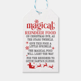 MAGICAL REINDEDER FOOD A Gift to You Geschenkanhänger
