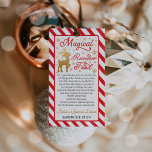 Magical Reindeer Food Christmas Eve Box Filler Geschenkanhänger<br><div class="desc">Magical Reindeer Food Christmas Eve Box Filler Gift Tags</div>